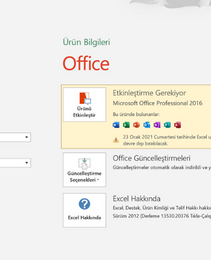 Microsoft Office 2016 İndirme ve Programsız Etkinleştirme